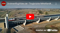 Trogbrücke Mittellandkanal über die Elbe bei Magdeburg